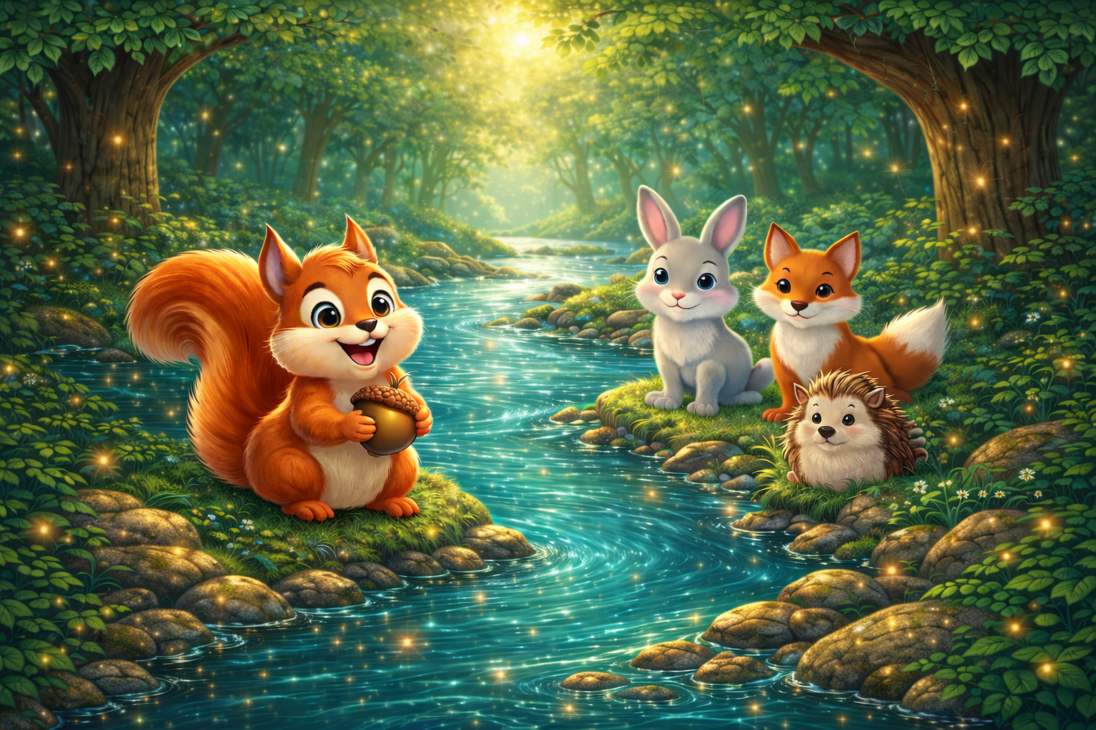 Zauberfluss – Ängste loslassen | Kindermeditation