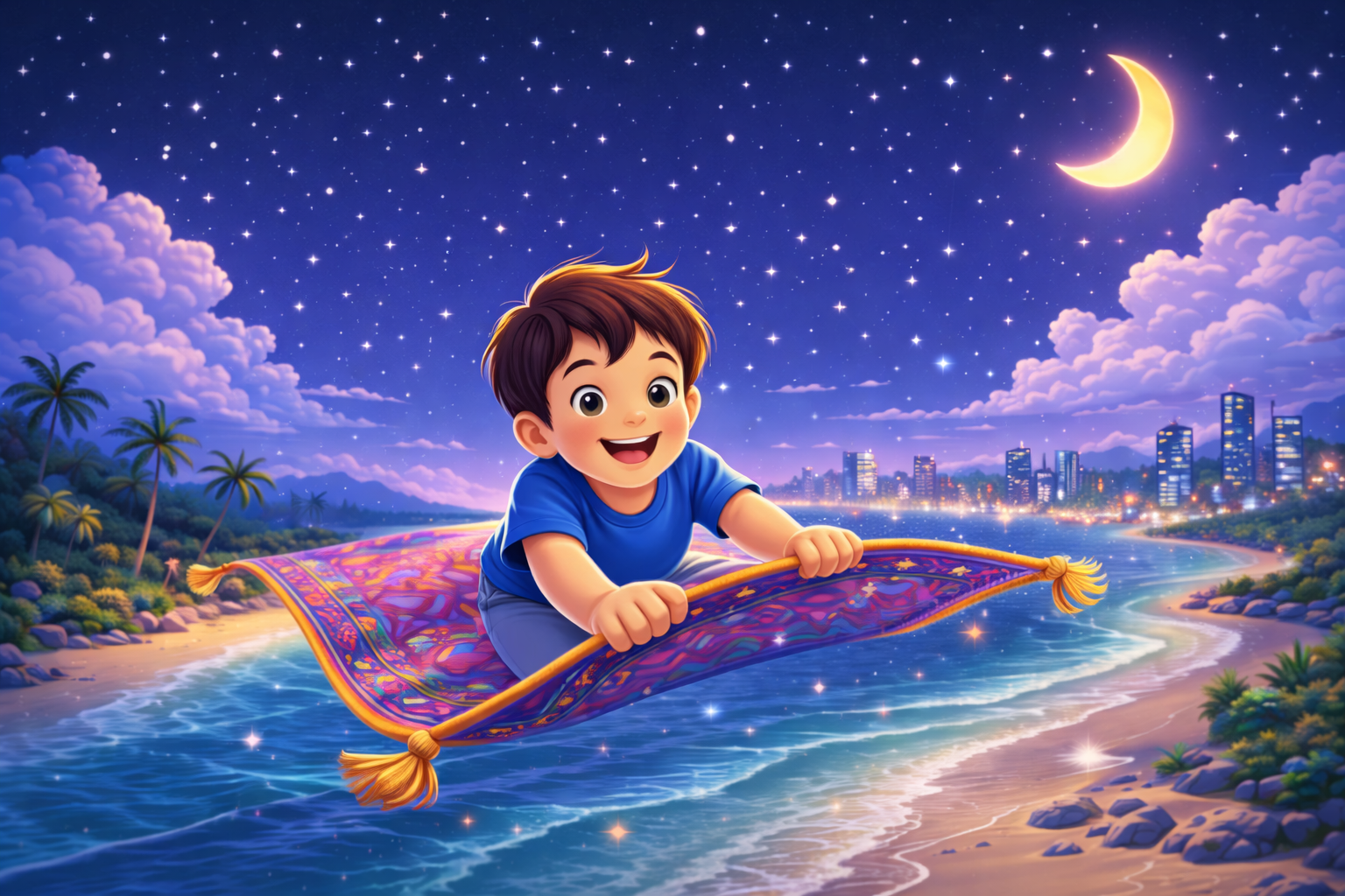 Traumreise mit dem Zauberteppich – Kindermeditation